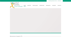 Desktop Screenshot of hospitalutpl.com