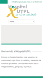 Mobile Screenshot of hospitalutpl.com