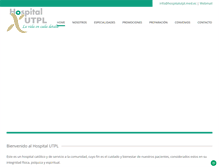 Tablet Screenshot of hospitalutpl.com